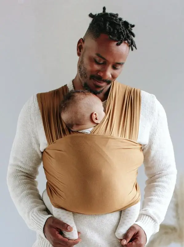 How to put on solly store baby wrap