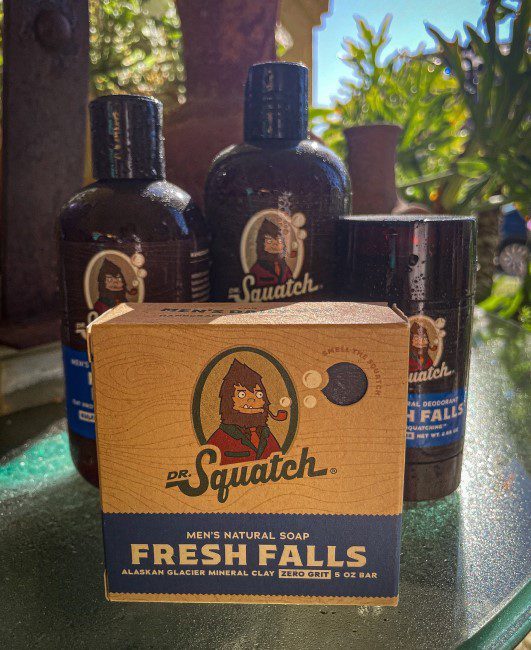 Dr. Squatch Natural Men's Personal Care Bundle - Fresh Falls