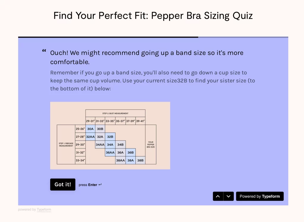 Bra Size Quiz: Find the Perfect Fit for You