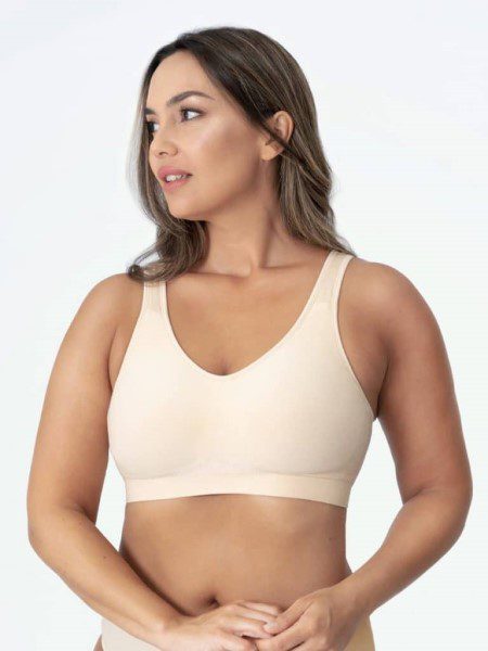 Truekind Daily Comfort Reactive Sport Bra Black Size 2XL 