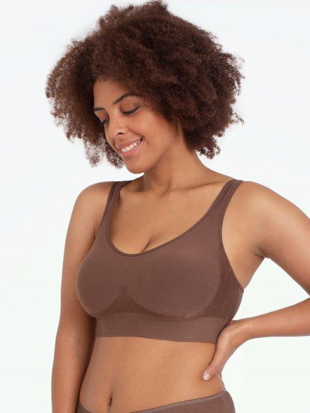 Shapermint Truekind Shaper Bra Small Black