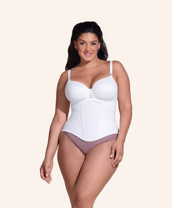 Honeylove Shapewear Boldness Tank Boning Compression Beige - Size L