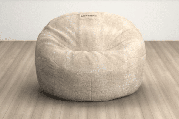 Lovesac - Sactionals Angled Side Drink Holder: Weathered Ash