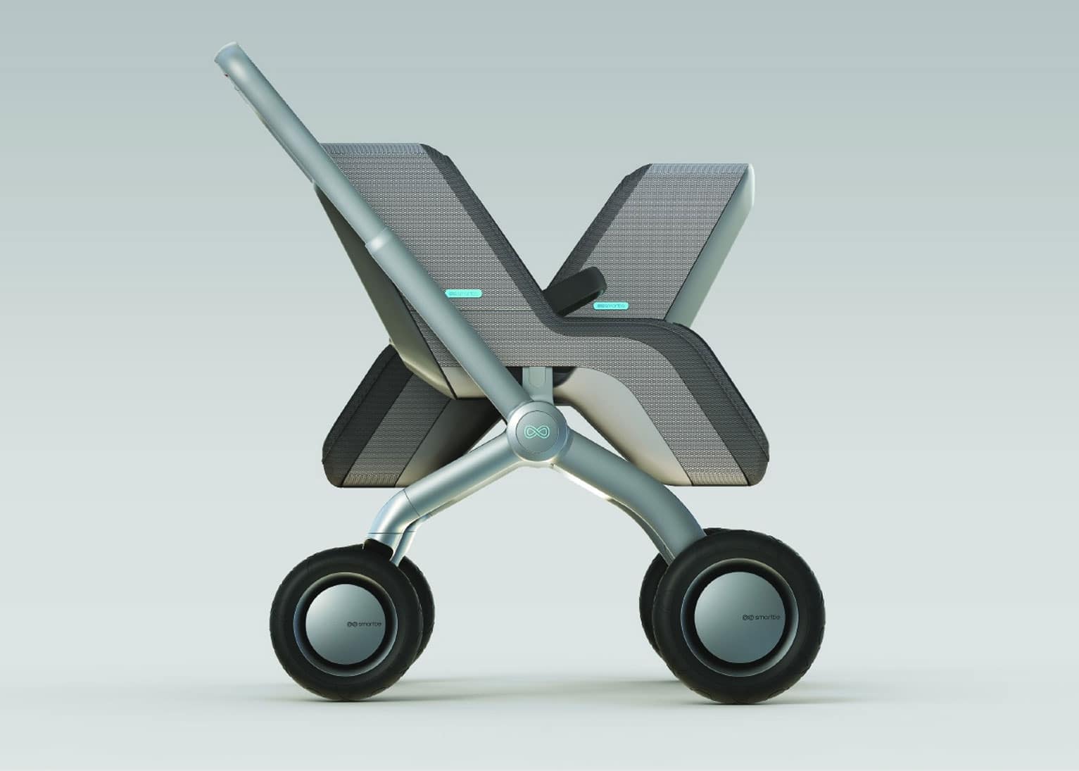 Self cheap propelled stroller